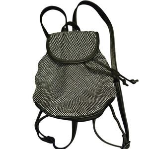 Steve Madden Rhinestone bedazzled mini backpack